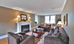 Khắc phục phòng khách dài và hẹp