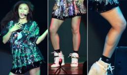 'Hoàng hậu Ki' lộ đôi chân cơ bắp tại Đài Loan