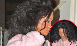 Rihanna tóc bù xù như 'tổ quạ' ra đường 