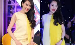 Quế Vân nổi bật với 'váy lạ' giữa dàn mỹ nhân 