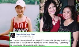 Khoe ảnh lúc nhỏ, Hương Tràm 'buộc tội' mẹ đầy xúc động