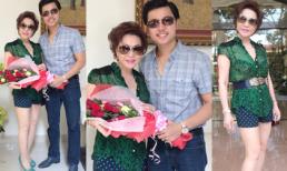 Bồ tỷ phú khoe dáng thon như gái đôi mươi bên Vũ Hoàng Việt