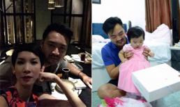 Xuân Lan khoe ảnh tình cảm của bé Thỏ và cha ruột tin đồn