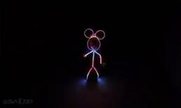 Bộ trang phục Halloween bằng đèn led cực dễ thương của bé