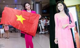 Đặng Thu Thảo chính thức lên đường dự thi “Miss International 2014”