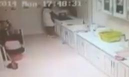 Nổ lò nướng, bà mẹ may mắn thoát nạn