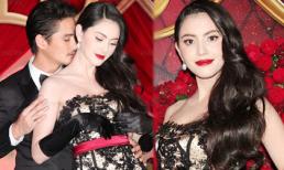 'Ma nữ' Mai Davika tình tứ với trai lạ trong sự kiện