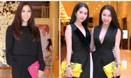 Hoa hậu Thu Hoài 'đụng' túi hàng hiệu với Ngọc Trinh