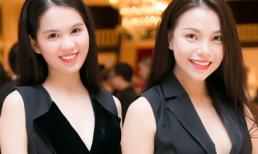 Trà Ngọc Hằng - Ngọc Trinh diện đồ đôi như chị em song sinh