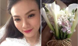 Thu Thủy bất ngờ làm đám cưới bí mật với bạn trai 12 năm