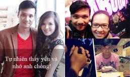 Đan Lê 'tỏ tình' ngọt ngào với chồng sau 1 tháng xa cách