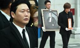 Sao Hàn đau buồn đưa tang ca sỹ Shin Hae Chul 