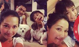 Kim Hiền hạnh phúc viên mãn với tổ ấm nhỏ