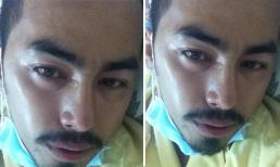 Duy Nhân khóc đỏ hoe mắt khi bị cách ly để hóa trị