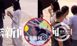 Jun Ji Hyun 'nhồm nhoàm' nhai quà vặt trong hậu trường