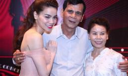 Vắng chồng con, Hồ Ngọc Hà hạnh phúc bên bố mẹ