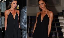 Victoria Beckham 'lọt thỏm' và gầy gò khi mặc váy rộng 