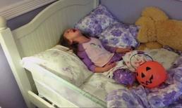 Biểu cảm đáng yêu của bé trong dịp  Halloween