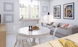 Căn hộ 25m² và sự lên ngôi của tông màu trắng