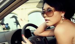 Nhật ký nàng sang chảnh đi ô tô trong thành phố