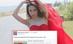 MV bị chê của Mỹ Tâm 'gây bão' trên fanpage quốc tế