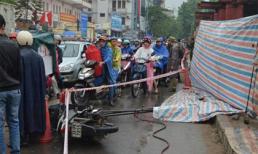 Rơi thép ở đường sắt trên cao HN, người đi đường tử nạn