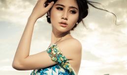 Người mẫu Hoàng Hạnh thả dáng giữa không trung quyến rũ