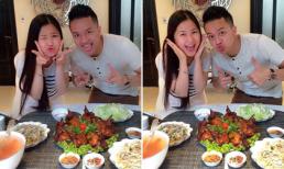 Hương Tràm nhí nhảnh khi được Cao Thái Sơn mời ăn cơm