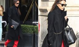 Victoria Beckham khoe đẳng cấp thời trang trên phố Paris