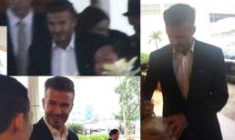 David Beckham lịch lãm ở sân bay Nội Bài sau 9 năm trở lại Việt Nam