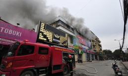 Cháy tòa nhà tổ hợp nhà hàng, sàn nhảy, quán karaoke