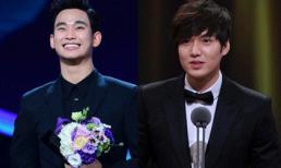 Lee Min Ho và Kim Soo Hyun nhận giải thưởng của Thủ tướng Hàn