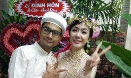 Diễn viên Huỳnh Đông đính hôn cùng bạn gái Á hậu