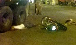 Container cán chết 2 thanh niên tuổi đôi mươi