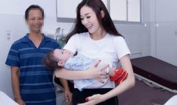 Khánh My ăn diện giản dị đi làm Đại sứ