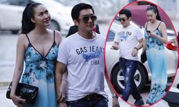 Phi Thanh Vân tươi vui trên phố cùng chồng sau biến cố sảy thai