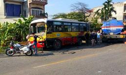 Xe chở xăng gây tai nạn liên hoàn, ít nhất 8 người nhập viện