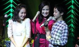 Những lần sao Việt tự hào khoe con trên sân khấu