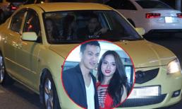 Bạn trai Việt kiều lái xe đưa Hương Giang Idol đi diễn