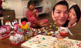 Trần Bảo Sơn mua 'núi' đồ chơi cho con gái