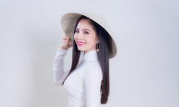 Dương Kim Ánh khoe vẻ đẹp tinh khôi với áo dài