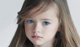 Cận cảnh gương mặt như thiên thần của bé gái xinh đẹp nhất thế giới