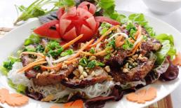 Bún thịt nướng thơm lừng đãi cả nhà