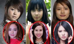 Ngỡ ngàng với gương mặt 'biến đổi' theo thời gian của sao Việt