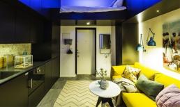 Căn hộ mini khép kín ấm cúng và tiện nghi nhờ lối bài trí thông minh