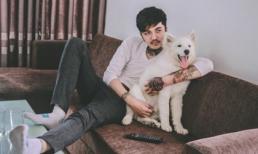 Chàng trai 9X xăm trổ 'hẹn hò' cùng chú chó