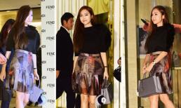 Jessica mặc sành điệu tham dự sự kiện ở Hàn sau khi rời SNSD
