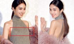 Nong Poy diện váy 'bốc hơi' vòng một trên thảm đỏ Hàn 