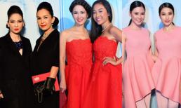 Dàn sao Việt hóa 'chị em sinh đôi' đi xem thời trang