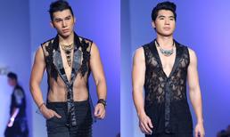 Dàn trai đẹp khoe body vạm vỡ với áo xuyên thấu trên sàn diễn